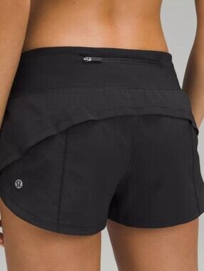 Lululemon Speed Short Black size 8